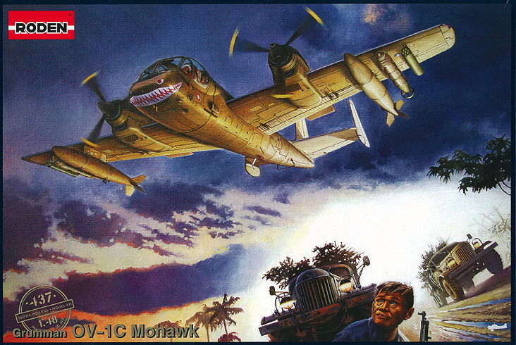 Roden 437 - 1:48 OV-1C Mohawk - New