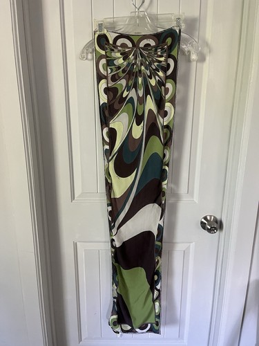 Vintage Emilio Pucci Mod Rayon Silk Scarf
