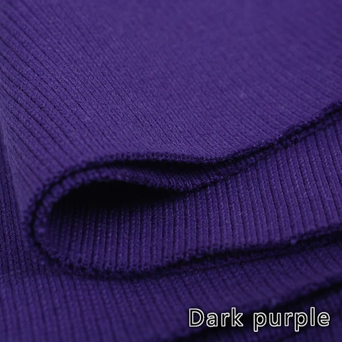 2*2 Baumwolle Stretch Pullover Bund Bein Arme Bündchen Strick Jersey Rippborte Stoff - Bild 40 von 67