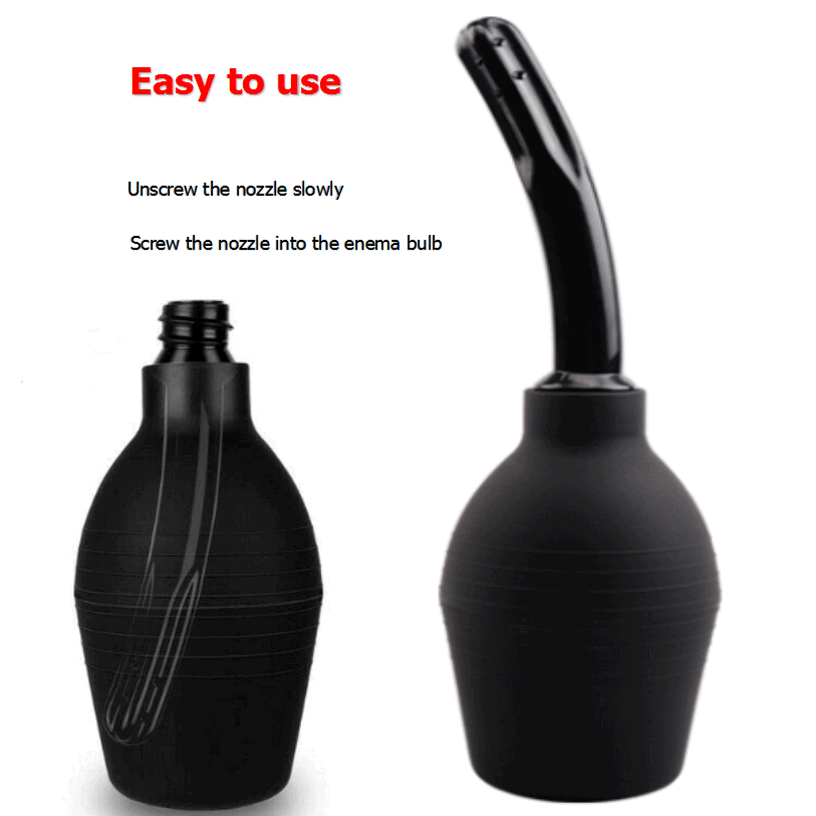 Douche Bulb 310ml Anal Vaginal Colonic Irrigation Rubber Enema Bag Cleaner kit eBay