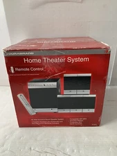 Vtg 2000's Durabrand HT-3917 Home Theater System. Subwoofer, 5 Speakers & REMOTE