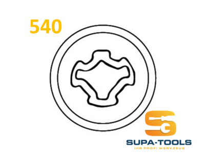 VW Rim Lock 540 Code X Key Nut Wheel Lock Key SUPA Tools