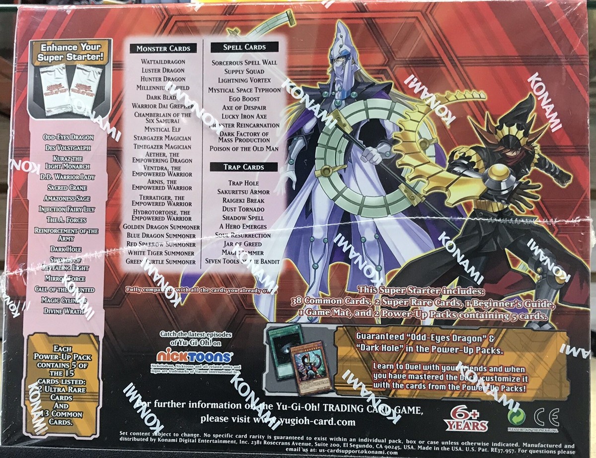 Yu-Gi-Oh! 1st Edition Super Starter Space-Time Showdown Box of 10 Starter  Boxes