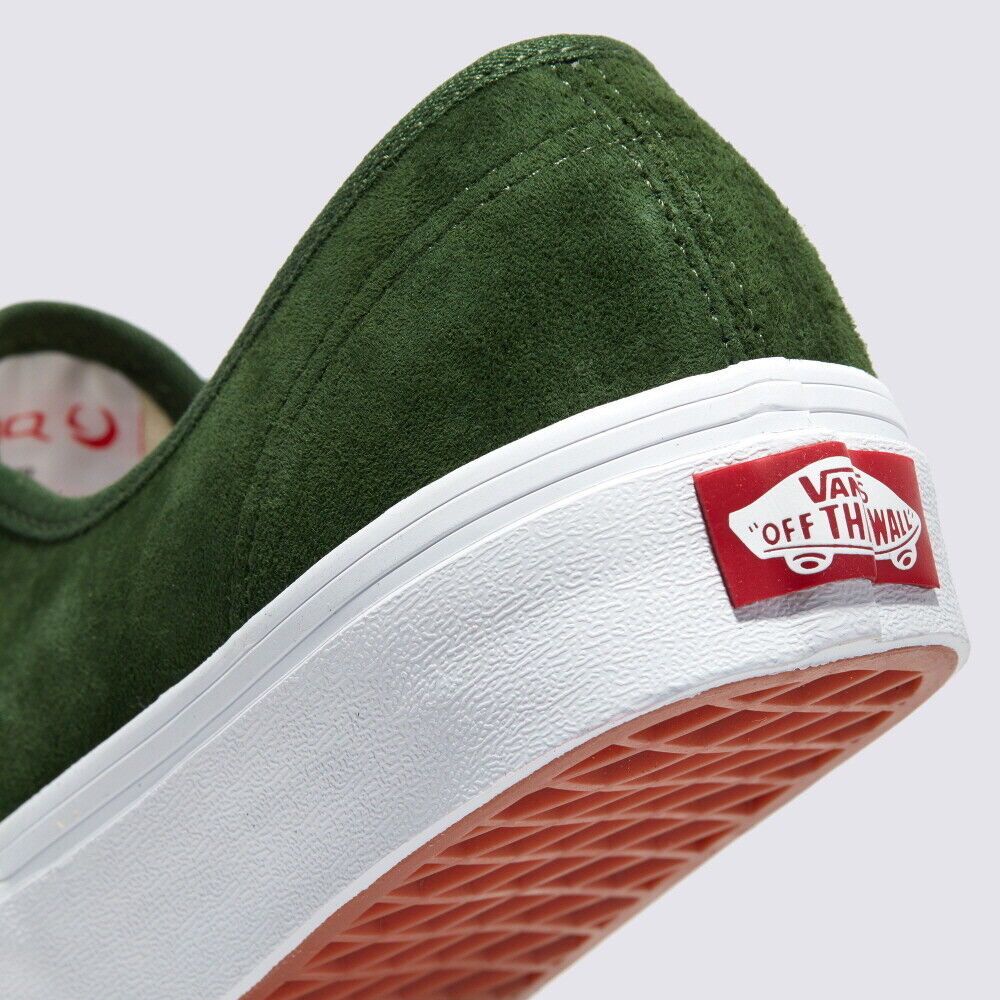New Vans Authentic Pig Suede Douglas Fir Green Sneakers Low New Vans Authentic Pig Suede Douglas Fir Green Sneakers Low