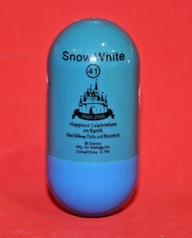 De colección 2005 Blancanieves Kelloggs Weeble Wobbler Beanz #20 Princesa Disney/Pixar Foto 3 de 4