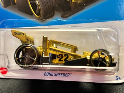 Hot Wheels Meijer 2022 Limited EXCLUSIVE Gold Bone Speeder VHTF BEST PRICE MINT