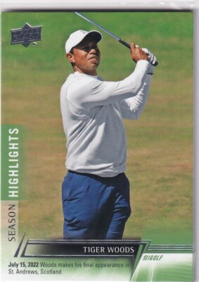 2023 Upper Deck Golf No. 78 Tiger Woods