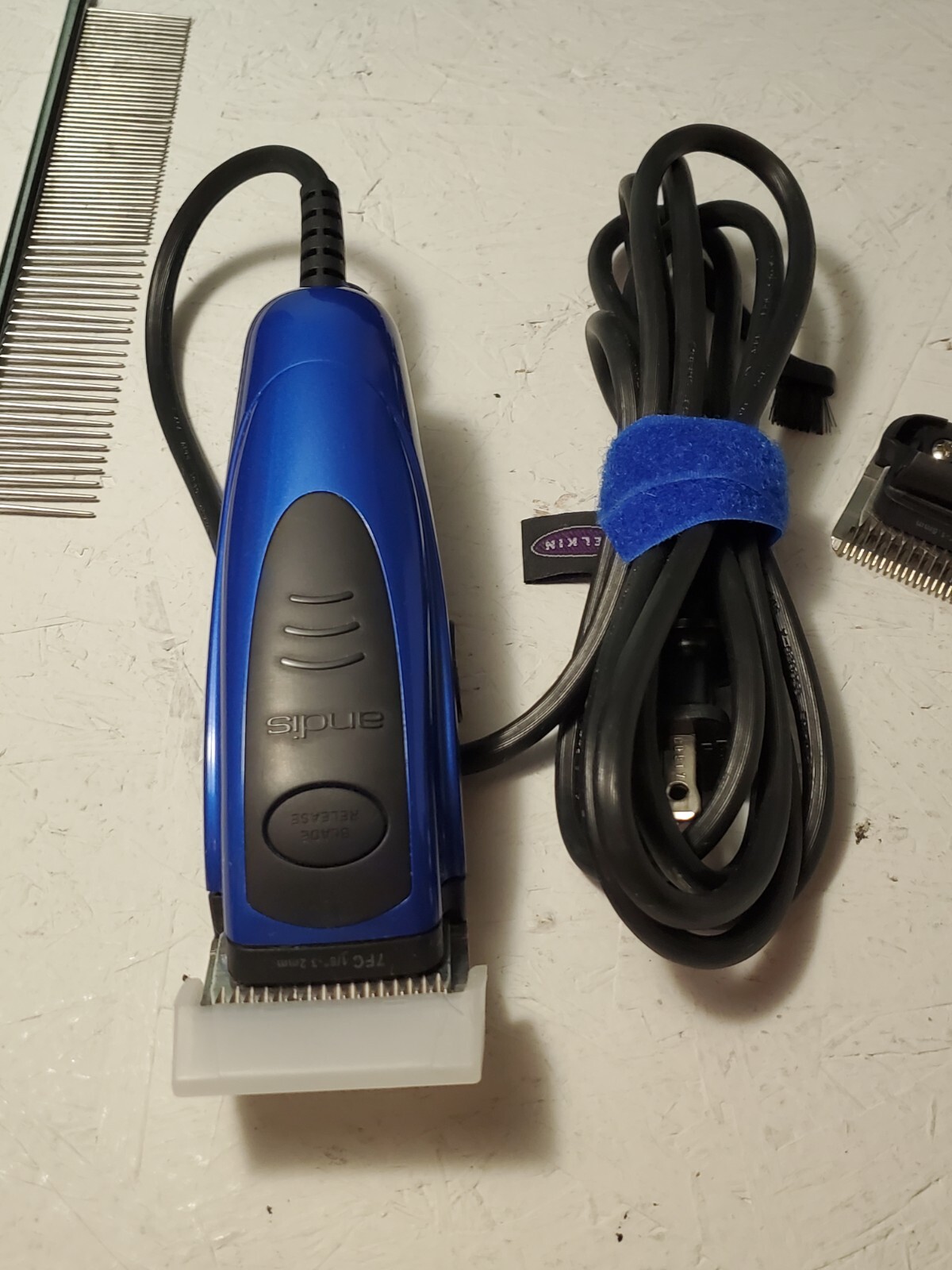 Blue Andis RACD Easy Clip Trimmer Blade Andis 10 7FC Andis w/ Dual/Row