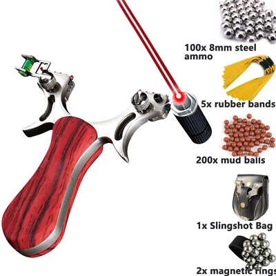 BARNETT Potente catapulta láser de caza con honda mira objetivo exterior adulto