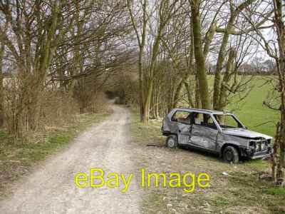 Foto 6x4 Wrack Auto auf dem Pilgerweg auch hier einige Entfernung von t c2006