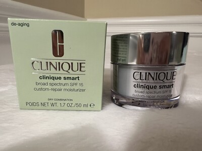 clinique smart custom-repair moisturizer spf 15 1.7oz 50ml New In Box