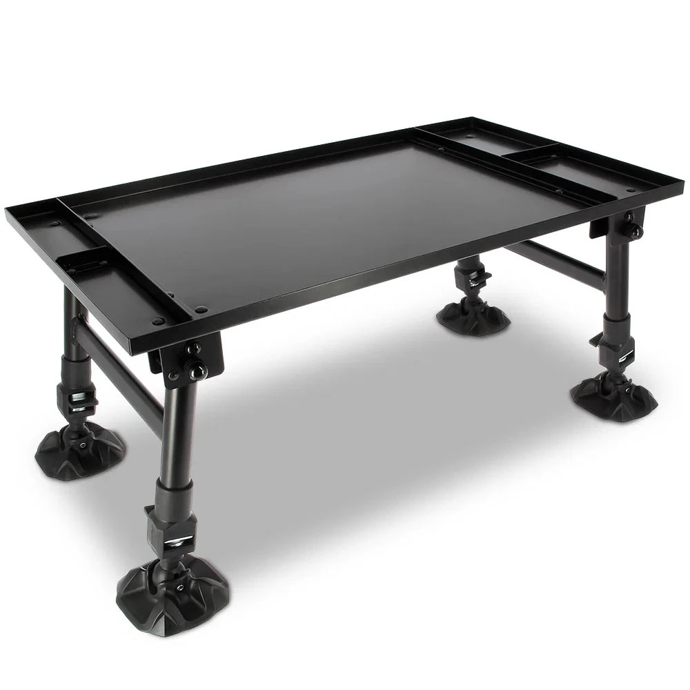 New NGT Giant Dynamic Carp Fishing Bivvy Table Big + Better Table With Mud Feet - Image 2