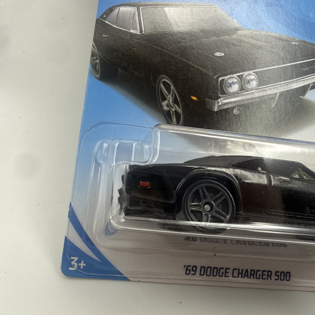 Lot Of 2 2019 Hot Wheels '69 Dodge Charger 500 Black #80/250 Rod