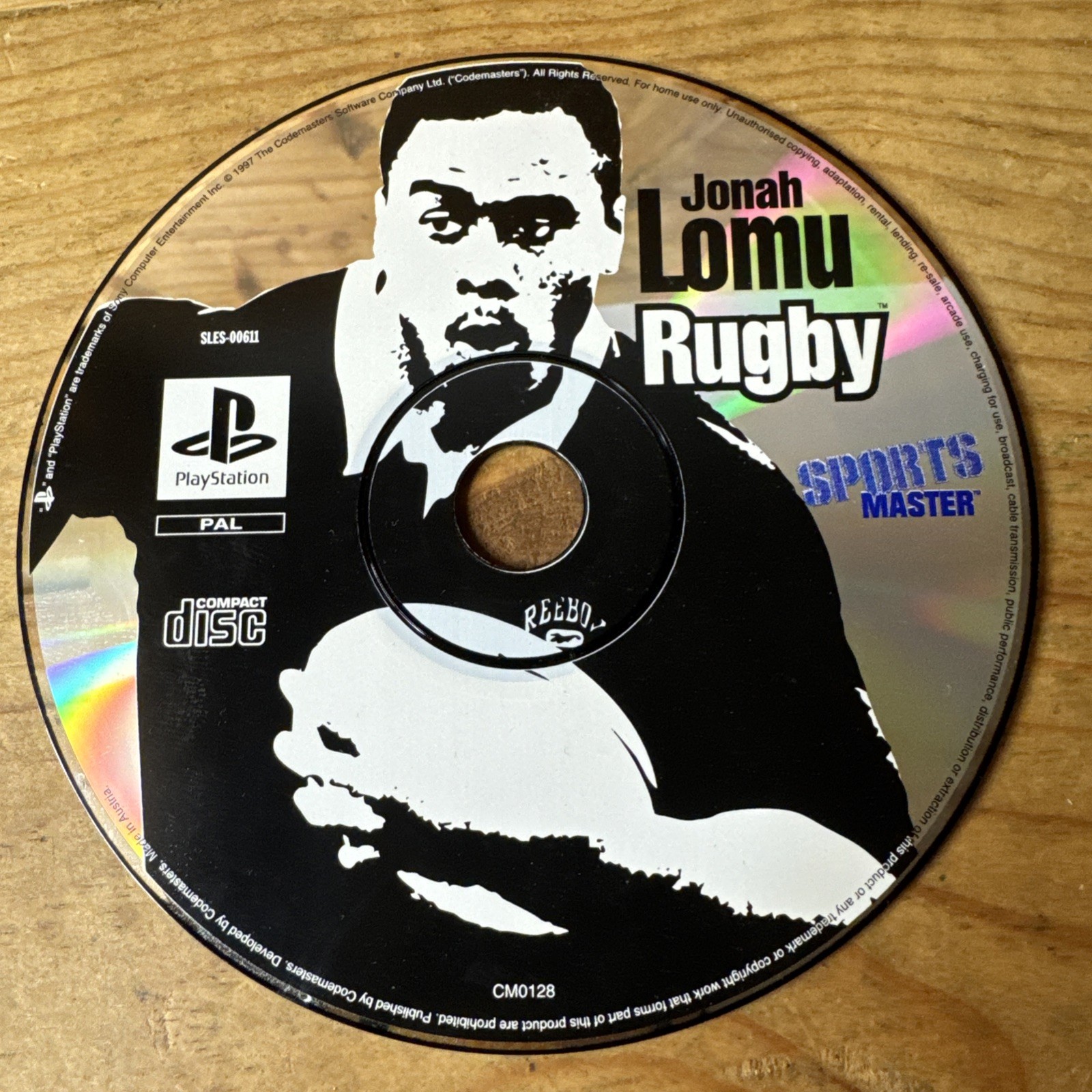 Jonah Lomu Rugby Sony PlayStation 1 PS1 PAL Testé Disque Seulement