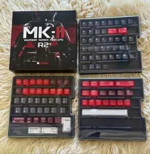 AlohaKB Warrior MK II Warrior Series Keycaps Set R2 Mechanical Keyboard Gaming