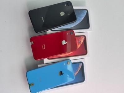 Excellent Apple iPhone XR - 64/128/256GB unlocked all color smart