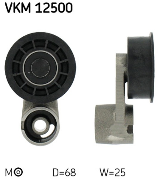 Spannrolle Zahnriemen SKF VKM 12500 FüR Alfasud 146 Arna Alfa 145 33 60Mm Sprint-image