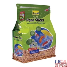 Pond Fish Food Sticks 1.72lbs Koi Goldfish Healthy Nutrition Easy Digesting New