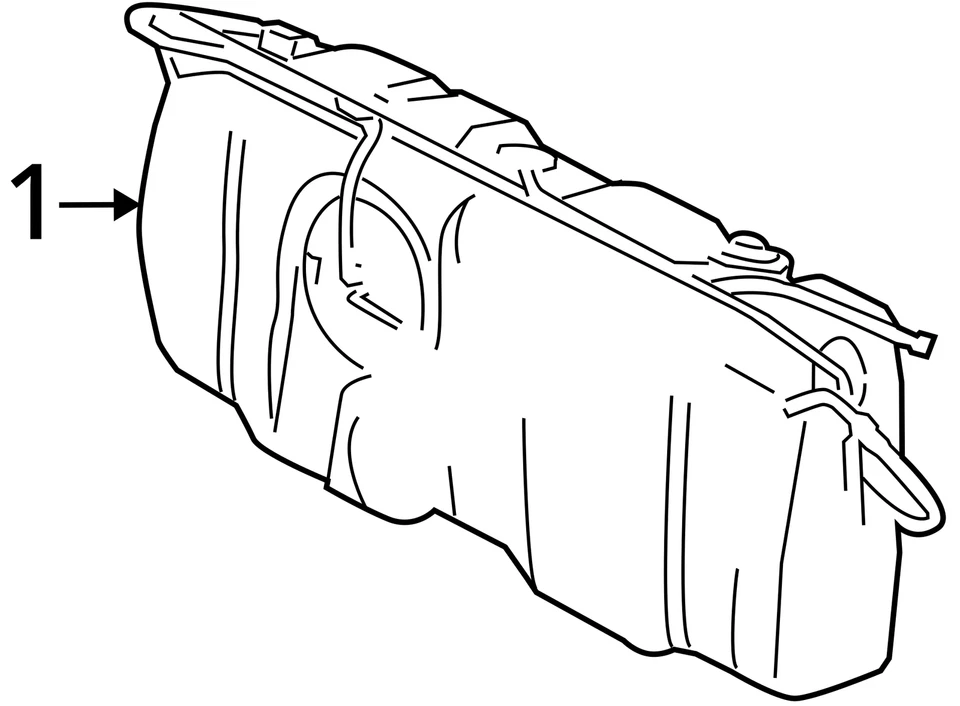 (LOCAL PICKUP ONLY) Fuel Tank Fits 06-11 LINCOLN & TOWN CAR 2604505 - Image 4 of 4