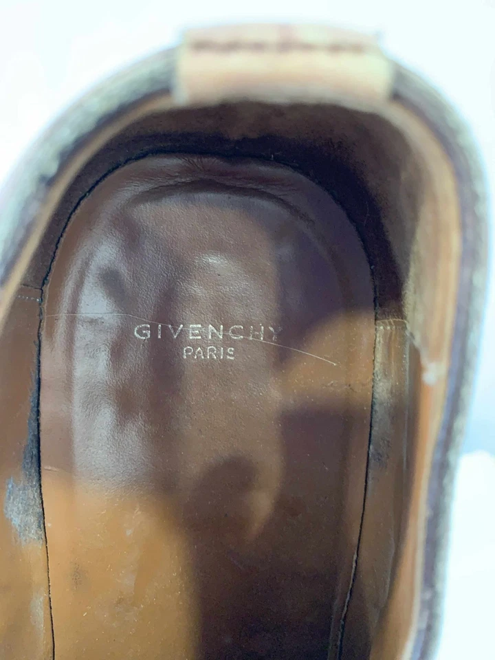 Givenchy Paris Men’s Dress Shoes Size 43 (US 10) Brown Leather Lace-Up #1 - Image 4 of 4