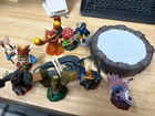 Lot Of 9 Skylanders Figures And A Portal Of Power