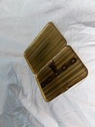 VTG 1940s Majestic USA Cigarette Case Brass Art Deco Gold tone 5
