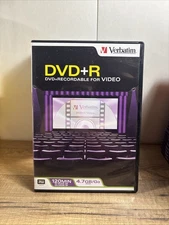 Lot Of 13 Verbatim DVD-R DVD Recordable For Video 120 MIN 4.7 GB/GO