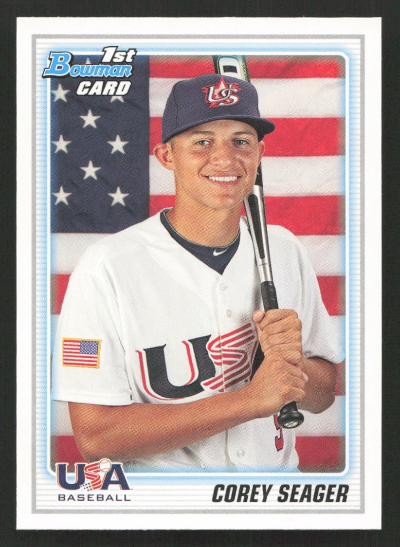 2010 Bowman Draft Picks & Prospects Corey Seager 1st Paper #BDPP108 - Quantity!