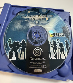 Phantasy Star Online - Sega Dreamcast Game Boxed with Manual 2001 PAL VGC CIB