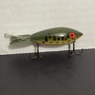 Vintage Bomber Bait Co. 3.25  Body Crawdad Lightly Fished Rattler