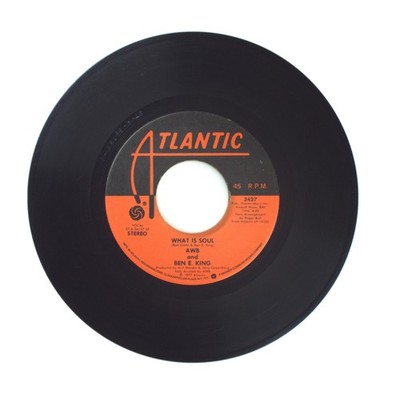 AWB; Ben E. King - What Is Soul; A Star In The Ghetto - Vinyl Record 45 RPM 7''