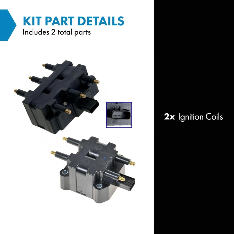 Juego de bobinas de encendido para Dodge Ram 1500 2004-2006, Ram 2500/3500 1997-2003, Viper Foto 2 de 3