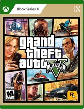Grand Theft Auto V for Xbox Series X New Video Game Xbox Series X