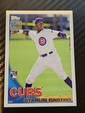 2010 Topps Starlin Castro RC Rookie Factory Set Limited Edition #RC3 Cubs