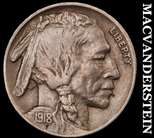 1918 Buffalo Nickel- Semi-Key Extra Fine No Reserve #i4684