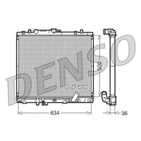 Denso WasserküHler MotorküHler Alu FüR Mitsubishi L 200 K7_T K6_T 2.5 TD 4WD