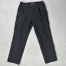 5.11 Tactical Regular Fit Taclite  Pro Ripstop Cargo Pants Men 36x32 Black 74273