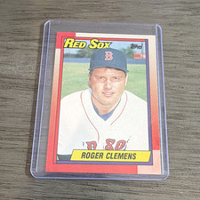 Topps 1990 Roger Clemens Boston Red Sox #245 Base Set Baseball Card