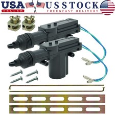2pcs Universal 2 Wires 12v Car Auto Motor Heavy Duty Power Door Lock Actuator 2pcs Universal 2 Wires 12v Car Auto Motor Heavy Duty Power Door Lock Actuator