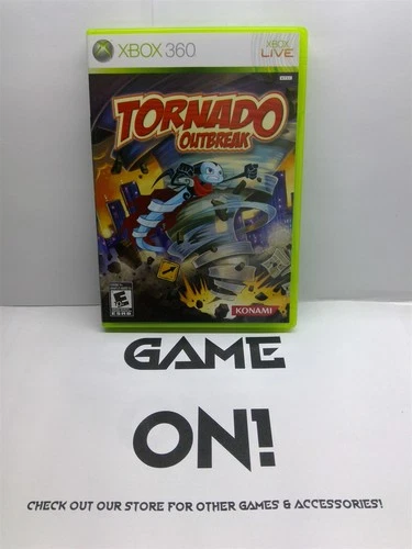 Tornado Outbreak (Xbox 360, 2009) Complete w/ Manual - Fast Free Ship