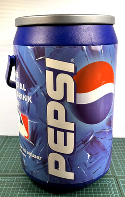 KOOLER KRAFT 20  PEPSI Can Cooler Ice Chest Vintage 2001 MLB Holds 40 Cans Y2K