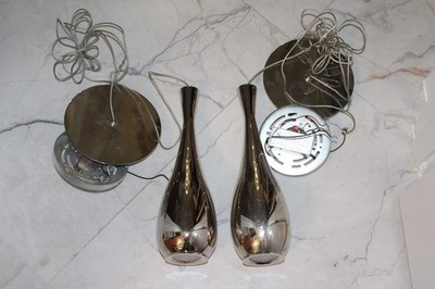 2 WAC LIGHTING Hanging Pendant lights LD-500MA11U-IS-P in chrome
