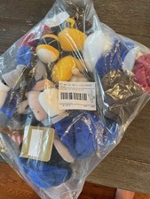 Disney "Spirit of '76" Bean Bag LOT Mickey Mouse/Goofy/Donald Duck NEW Sealed