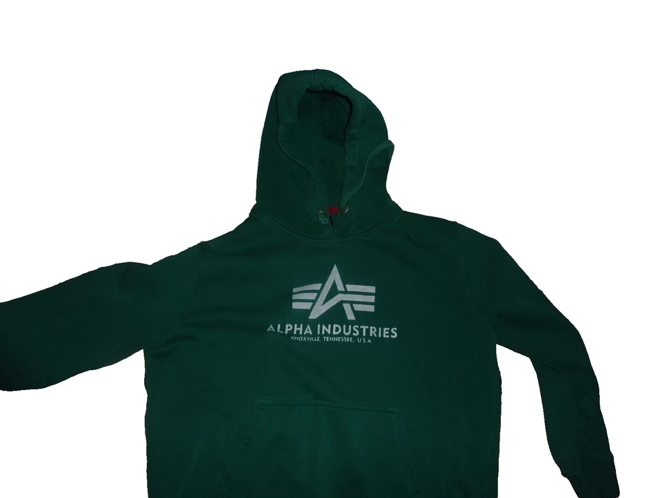Alpha Industries Hoodi Gr XXL Fleece mit Kapuze Überweite Kapuzenpullover - Bild 1 von 4