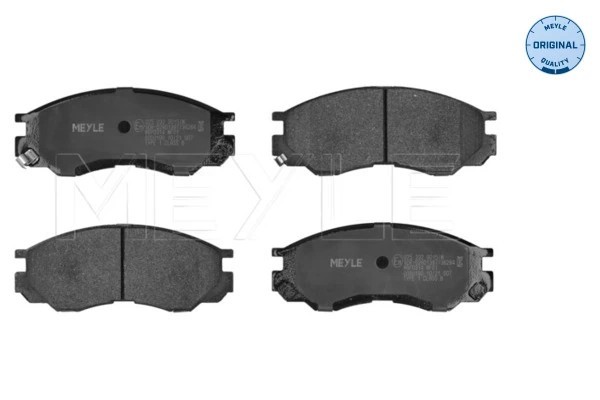 Plaquettes de frein Meyle 0252329015W pour disques avant de berlines et SUV