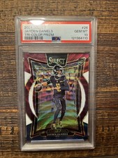 2024 Panini Select - Concourse Jayden Daniels #26 Tri-Color Prizm 2/299 (RC)