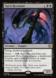Qarsi Revenant - Tarkir: Dragonstorm #86 Rare NM