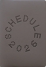 Matca Planner 2026 B6 Weekly Left Artisan Gray DR-WB-470