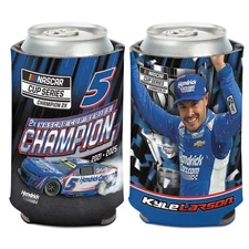 Kyle Larson 2025 NASCAR 2X Champion Can Hugger 12oz Cooler Preorder - Ships This