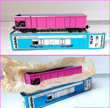 🔝Märklin H0 4718 "Hochbordwagen Eaos der SBB" pink Neuwertiger Zustand in OVP ✨